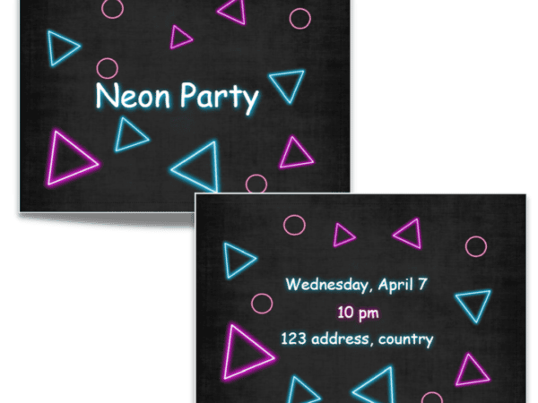 Invitation card - Night Party - I5
