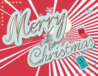 Retro Christmas H