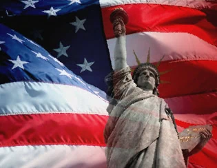 Travelling in America Vertical